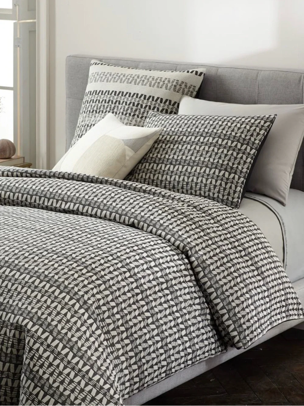 West Elm Duvet Cover & Euro Sham